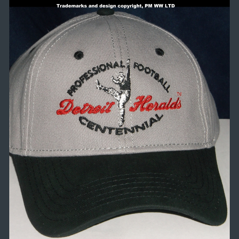 Detroit Heralds Pro Football year one 1920 embroidered two-tone ballcap